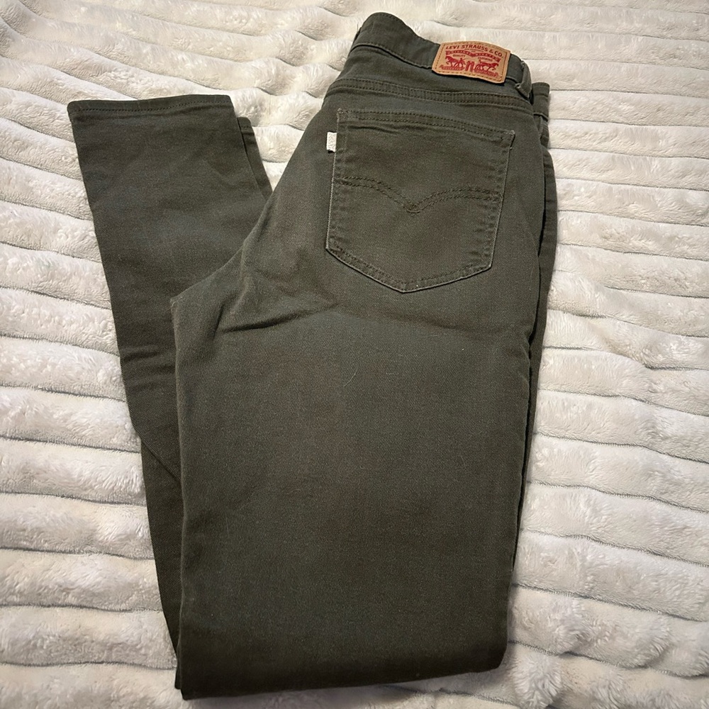 Levi's Women's Olive Skinny Jeans